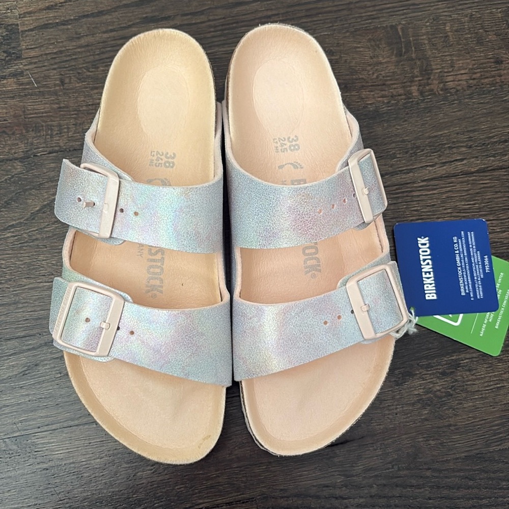 Birkenstock Arizona BS Narrow Women’s 7 Shoes Light Rose 1021334 NEW